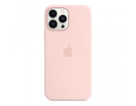 Чехол Silicone Case with MagSafe &amp; SplashScreen iPhone 13 Pro Max Chalk Pink