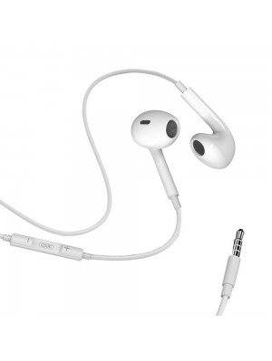Навушники XO EP43 3.5mm In-ear Earphone 1.2M White