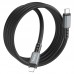 Кабель Hoco X85 iP Strength PD charging data cable Black