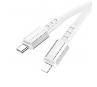Кабель Hoco X85 iP Strength PD charging data cable White