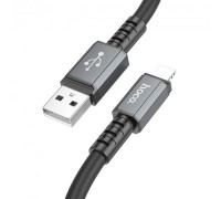 Кабель Hoco X85 iP Strength charging data cable Black