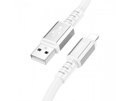 Кабель Hoco X85 iP Strength charging data cable White