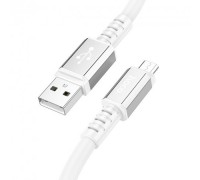 Кабель Hoco X85 Micro Strength charging data cable White