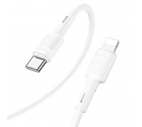 Кабель Hoco X83 iP Victory PD charging data cable White