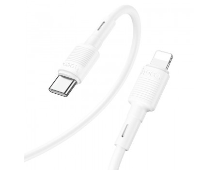 Кабель Hoco X83 iP Victory PD charging data cable White