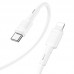 Кабель Hoco X83 iP Victory PD charging data cable White