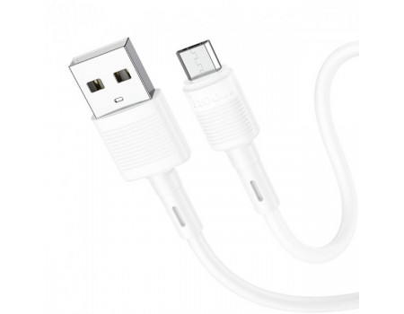 Кабель Hoco X83 Micro Victory charging data cable White