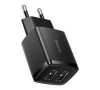 МЗП Baseus Compact Charger 2U 10.5W EU Black