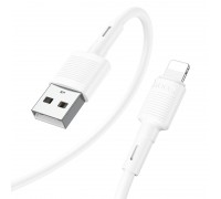 Кабель Hoco X83 iP Victory charging data cable White