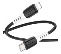 Кабель Hoco X82 iP PD silicone charging data cable Black