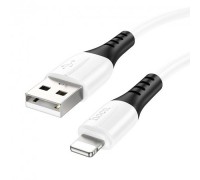 Кабель Hoco X82 iP silicone charging data cable White