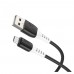 Кабель Hoco X82 Micro silicone charging data cable Black