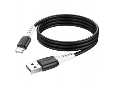 Кабель Hoco X82 Type-C silicone charging data cable Black