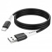 Кабель Hoco X82 Type-C silicone charging data cable Black