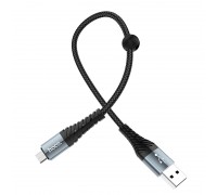 Кабель Hoco X38 Cool Charging data cable for Micro (L-0.25M) Black