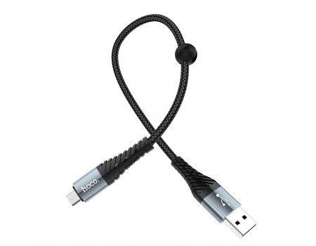 Кабель Hoco X38 Cool Charging data cable for Micro (L-0.25M) Black