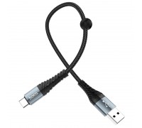 Кабель Hoco X38 Cool Charging data cable for Type-C ( L-0.25M ) Black