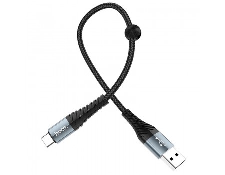 Кабель Hoco X38 Cool Charging data cable for Type-C (L-0.25M) Black