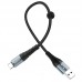 Кабель Hoco X38 Cool Charging data cable for Type-C (L-0.25M) Black