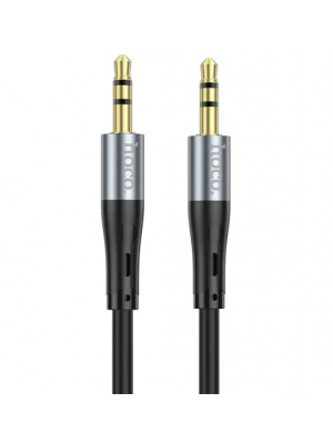 Кабель Hoco UPA22 UPA22 AUX silicone audio cable Black