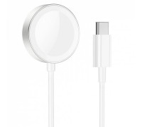 Беспроводное зарядное устройство Hoco CW39 Wireless charger for iWatch White