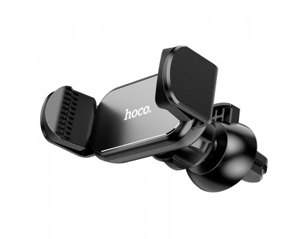 Холдер Hoco CA108 Pilot auto clamp air outlet car holder Black
