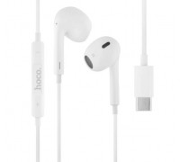 Навушники Hoco M1 Max crystal earphones for Type-C with mic White