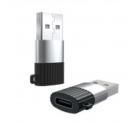 Адаптер XO NB149-E type-c to USB2.0 connector чорний