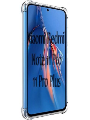 Чехол Shockproof Xiaomi Redmi Note 11 Pro (EU)/Note 11 Pro 5G/Note 11E Pro/Poco X4 Pro 5G Прозрачный