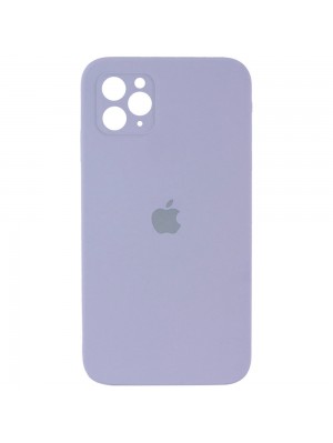 Чехол Silicone Case Square iPhone 12 Pro Elegant Purple (41)