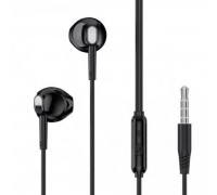 Навушники XO EP52 metal in-ear 3.5mm earphone Black