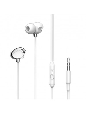 Наушники XO EP53 in-ear 3.5mm earphone White