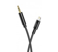 Кабель XO NB-R211A Lightning to 3.5mm cable Black