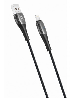 Кабель XO NB145 Smart Chipset Auto Power-off USB Cable for lightning Black