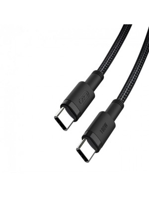 Кабель XO NB-Q199 type-c to type-c 100W USB Cable 1.5M Black