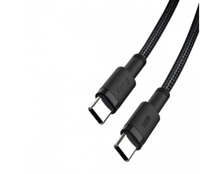 Кабель XO NB-Q199 type-c to type-c 100W USB Cable 1.5M Black