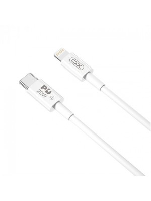 Кабель XO NB-Q189B PD 20W Charger Cable Type-c to Lightning  2M White