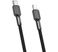 Кабель XO NB183A  20W PD Charger Cable Lightning To TYPE-C 1M Black