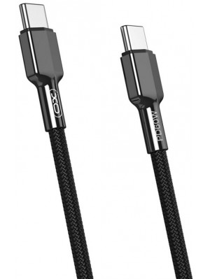 Кабель XO NB183B  60W PD Charger Cable Type-c To TYPE-C 1M Black