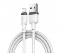 Кабель XO NB208 Liquid Silicone Data Lightning Cable White