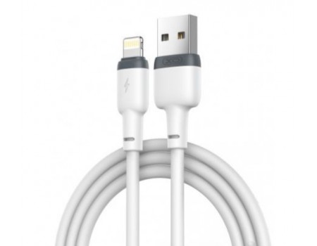 Кабель XO NB208 Liquid Silicone Data Lightning Cable White