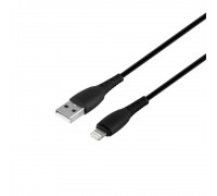 Кабель XO NB-P163  2.4A USB cable for Lightning  1M Black