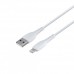 Кабель XO NB-P163  2.4A USB cable for Lightning  1M White