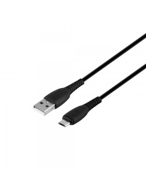 Кабель XO NB-P163  2.4A USB cable for micro 1M Black