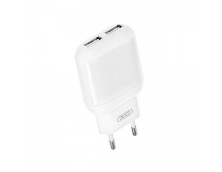 Сетевое зарядное устройство XO L78 EU 12W 2.4A Dual USB charger White