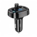 FM-трансмітер XO BCC02 car charger 3.1A Bluetooth + FM + USB Charging Black