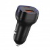 Автомобильное зарядное устройство XO CC37  PD QC3.0  20W  Car charger Black