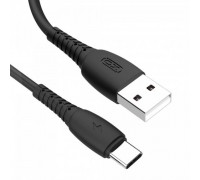Кабель XO NB-P163 2.4A USB cable for Type-c 1M Black