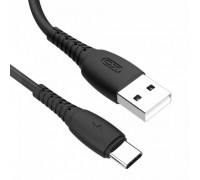 Кабель XO NB-P163  2.4A USB cable for Type-c 1M Black