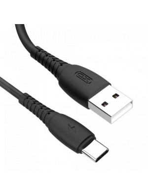 Кабель XO NB-P163  2.4A USB cable for Type-c 1M Black